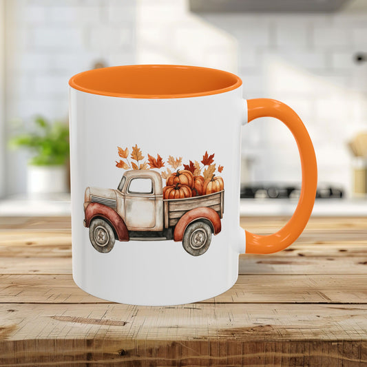 Autumn Vintage Farm Truck Mug (11/15oz)