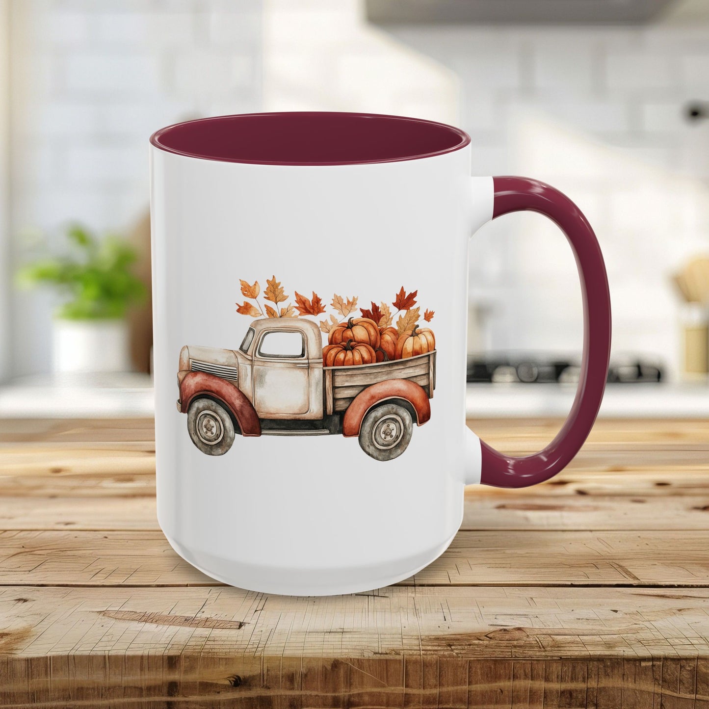 Autumn Vintage Farm Truck Mug (11/15oz)