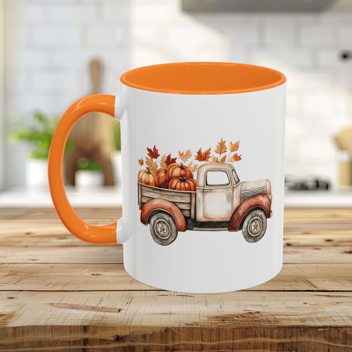 Autumn Vintage Farm Truck Mug (11/15oz)