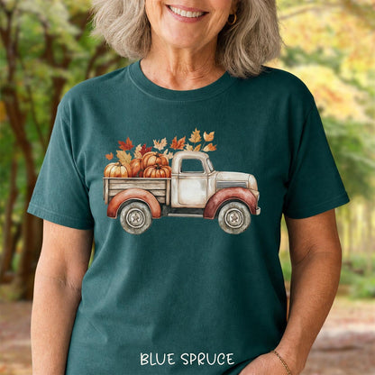 Autumn Vintage Farm Truck T-Shirt