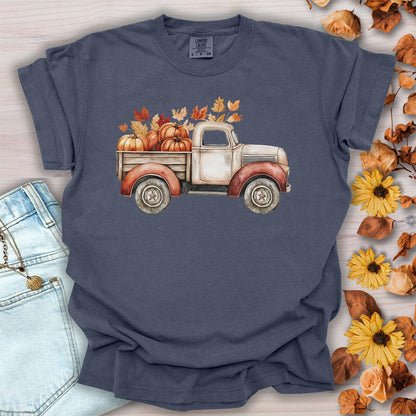 Autumn Vintage Farm Truck T-Shirt