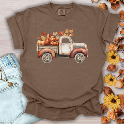 Autumn Vintage Farm Truck T-Shirt
