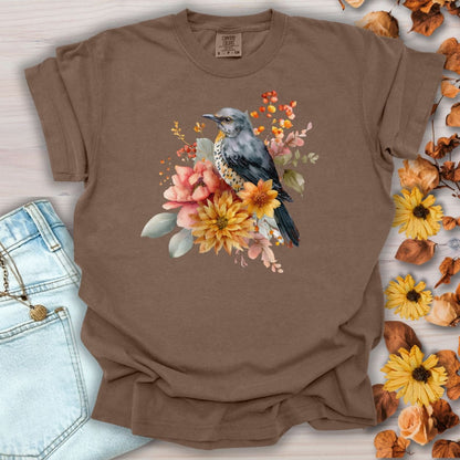 Autumn Vintage Meadow Bluebird T-Shirt