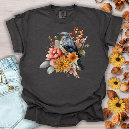 Autumn Vintage Meadow Bluebird T-Shirt