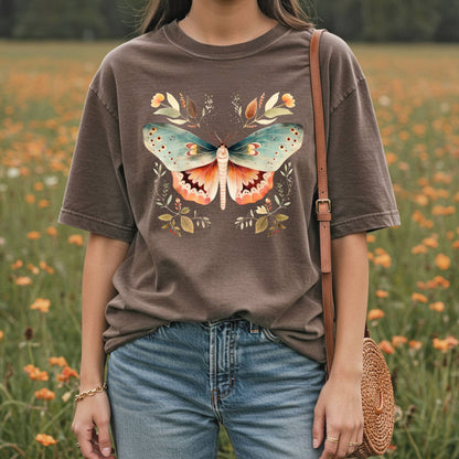 Autumn Vintage Moth T-Shirt