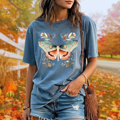 Autumn Vintage Moth T-Shirt