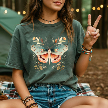 Autumn Vintage Moth T-Shirt