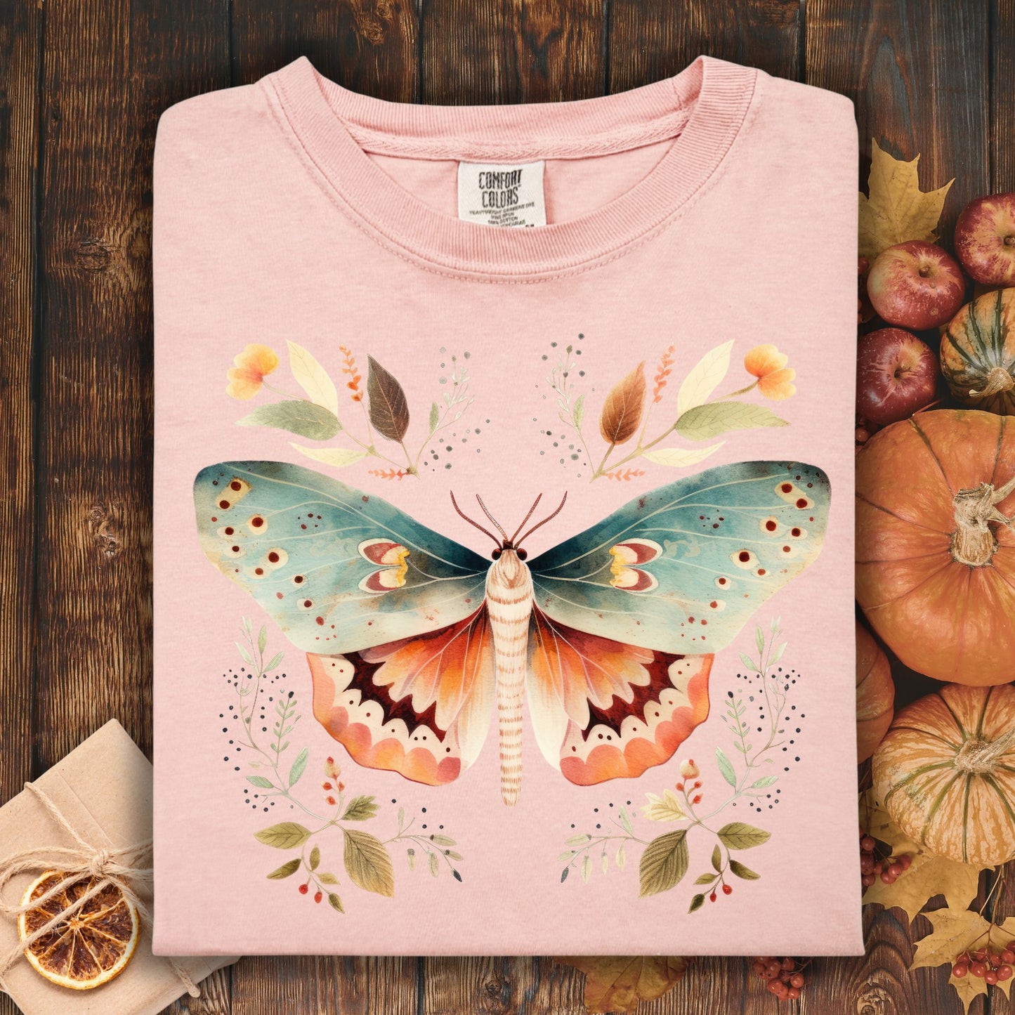 Autumn Vintage Moth T-Shirt