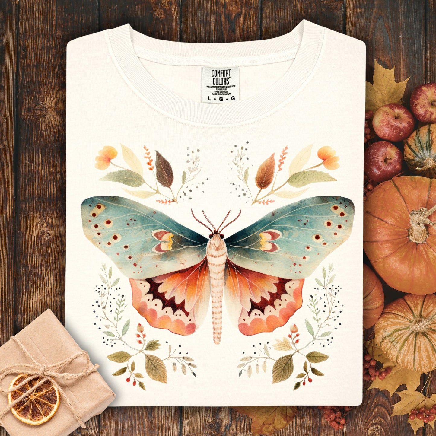 Autumn Vintage Moth T-Shirt