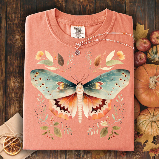 Autumn Vintage Moth T-Shirt
