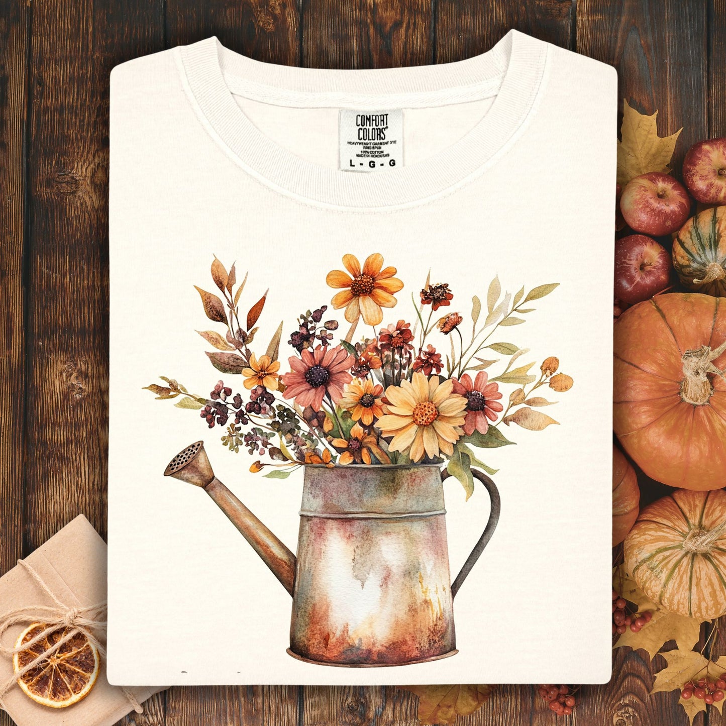Autumn Watering Can T-Shirt