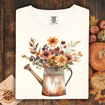 Autumn Watering Can T-Shirt