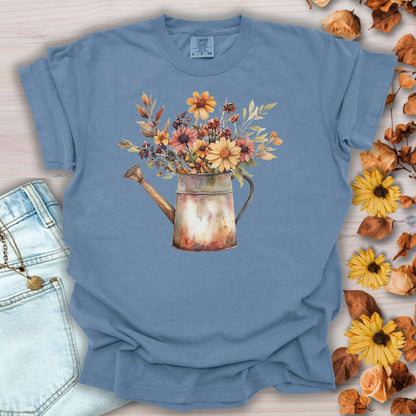 Autumn Watering Can T-Shirt