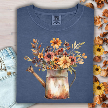 Autumn Watering Can T-Shirt