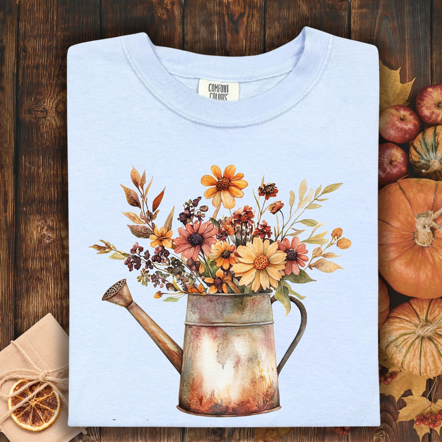 Autumn Watering Can T-Shirt
