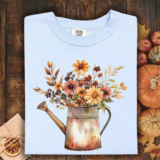 Autumn Watering Can T-Shirt