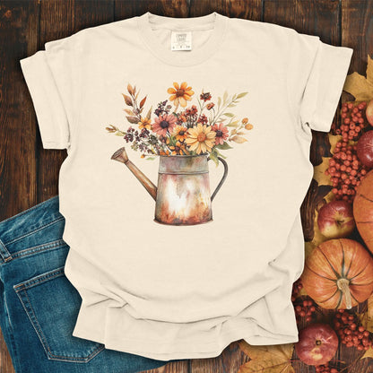 Autumn Watering Can T-Shirt