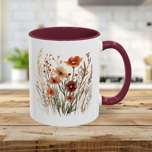 Autumn Wildflower 11 & 15 oz. Mug