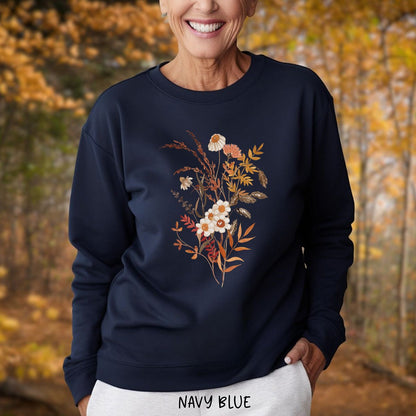 Autumn Wildflower Bouquet Sweatshirt