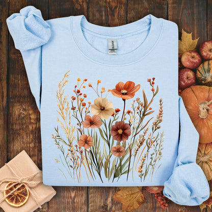 Autumn Wildflowers Sweatshirt