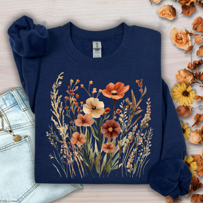 Autumn Wildflowers Sweatshirt