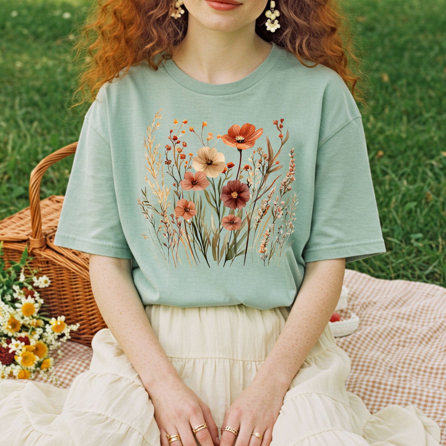 Autumn Wildflowers T-Shirt