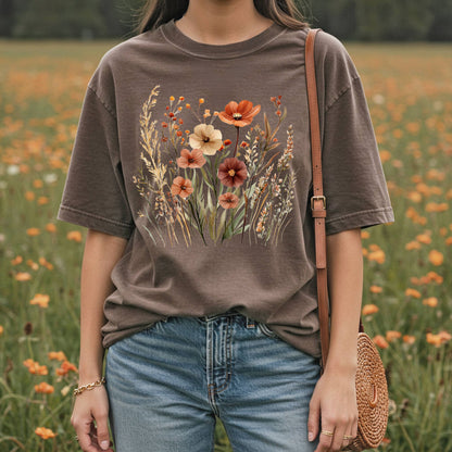 Autumn Wildflowers T-Shirt