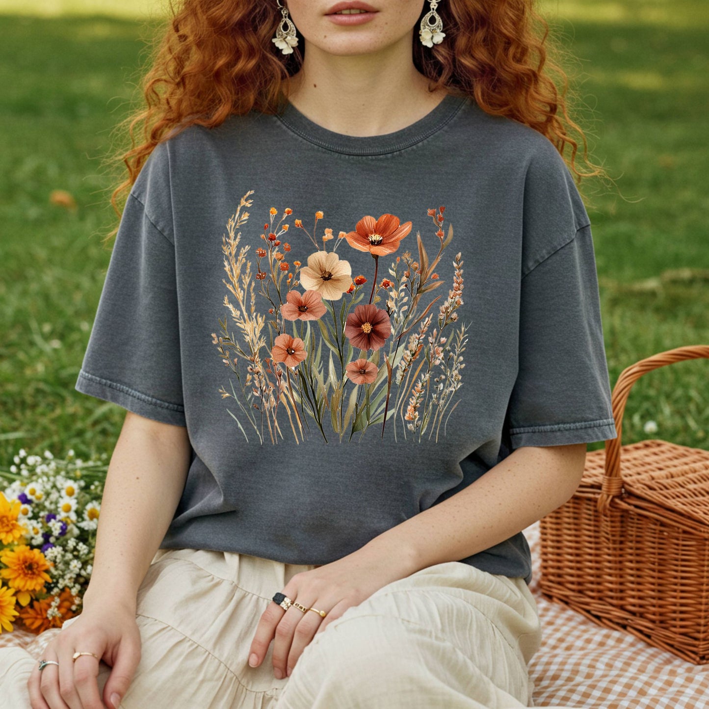 Autumn Wildflowers T-Shirt