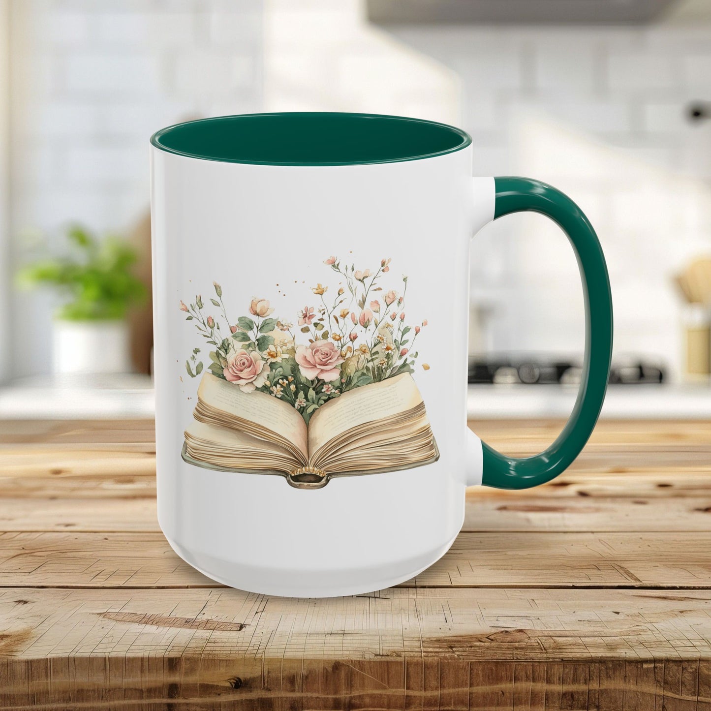 Blooming Pages Mug (11/15oz)