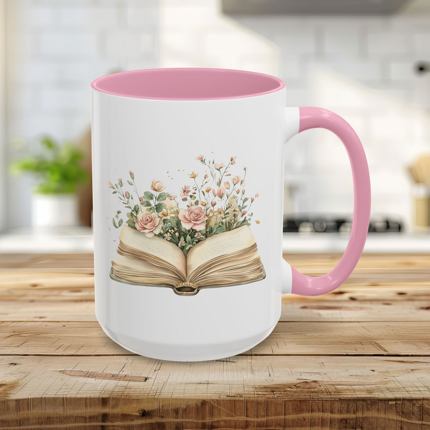 Blooming Pages Mug (11/15oz)
