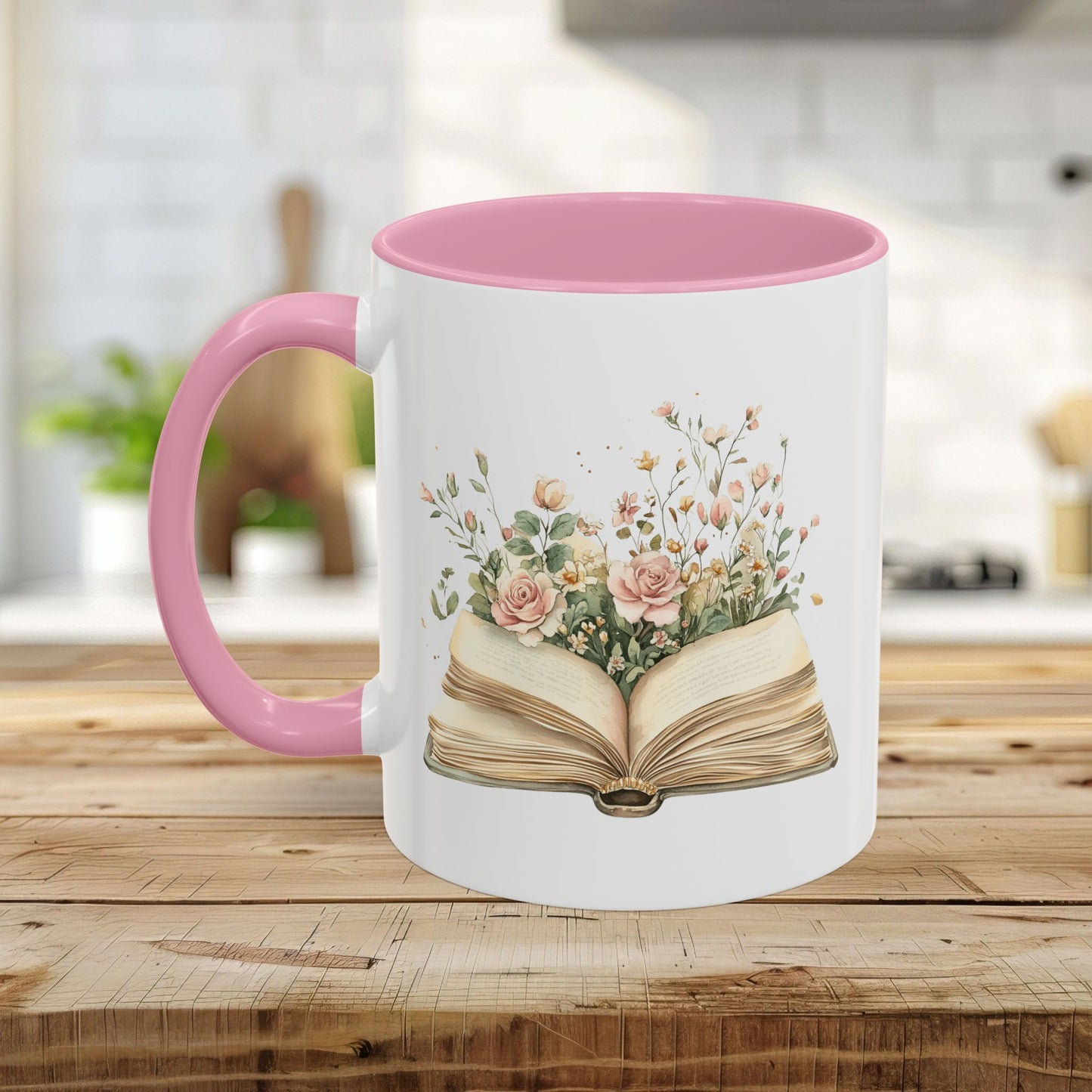 Blooming Pages Mug (11/15oz)