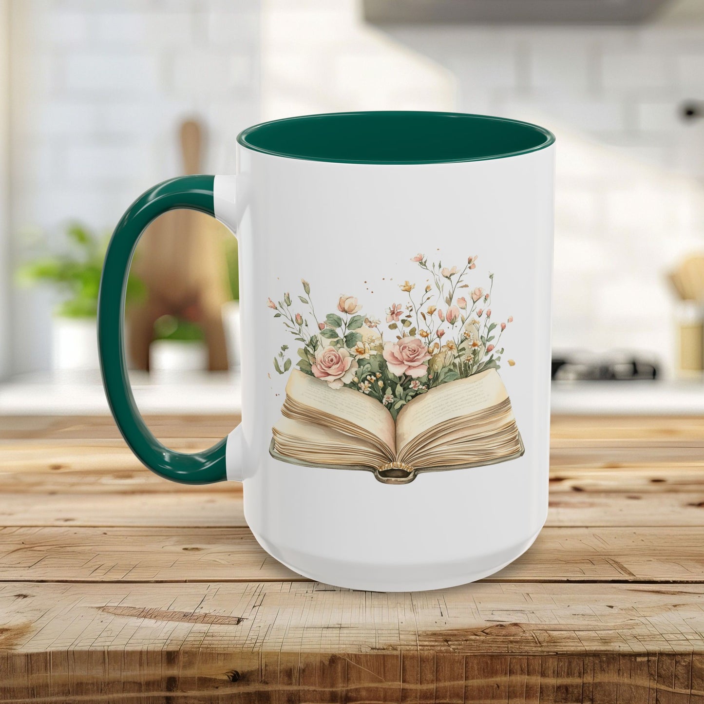 Blooming Pages Mug (11/15oz)