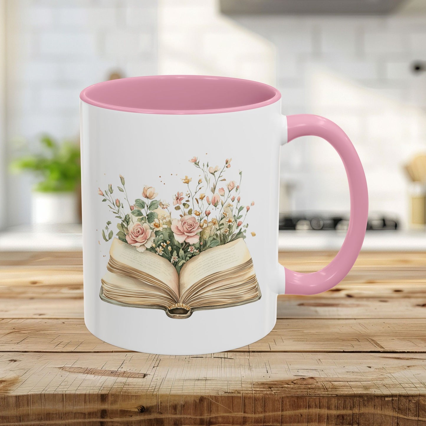 Blooming Pages Mug (11/15oz)
