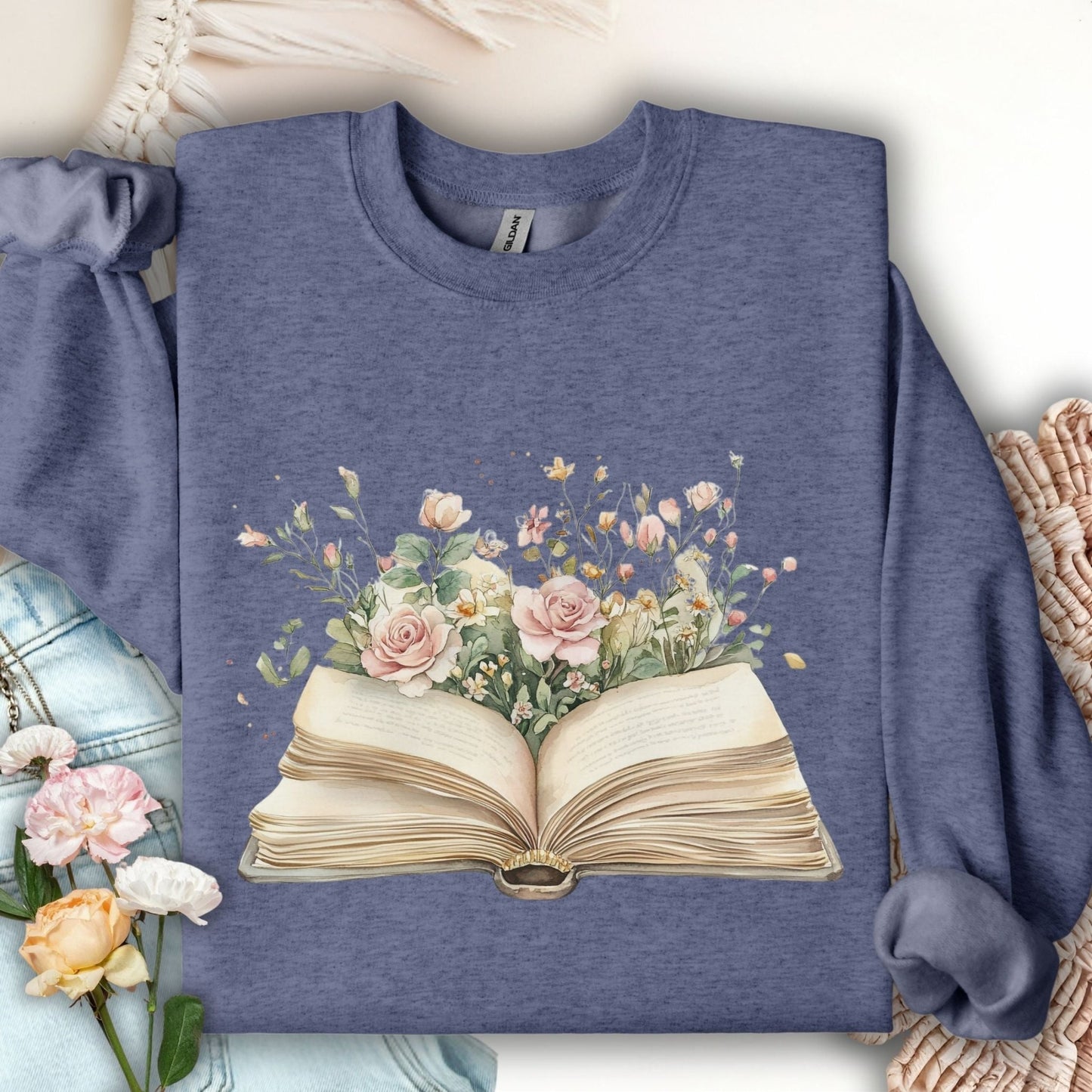 Blooming Pages Sweatshirt