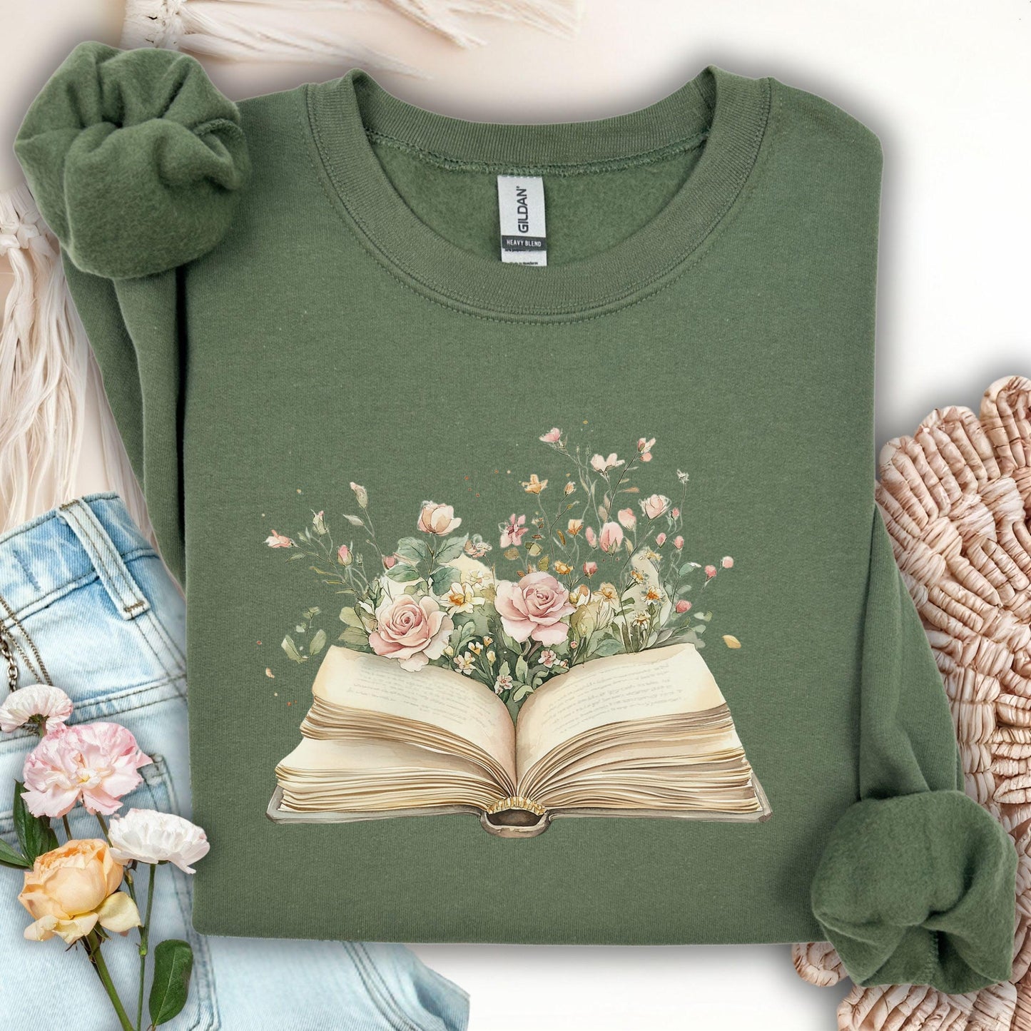 Blooming Pages Sweatshirt