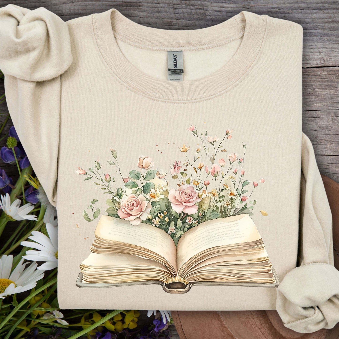 Blooming Pages Sweatshirt