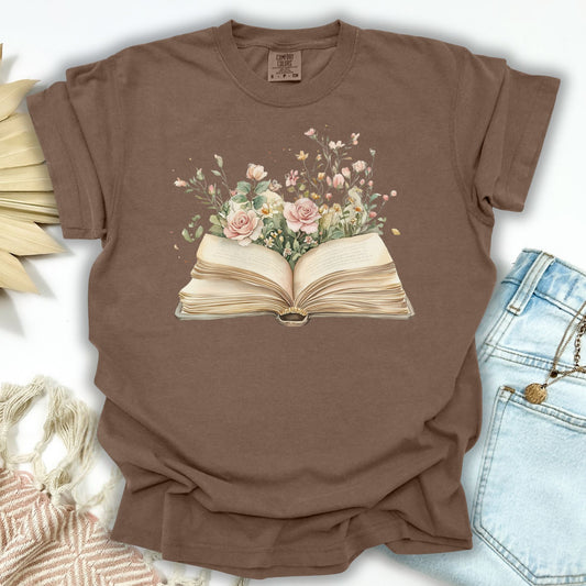 Blooming Pages T-Shirt