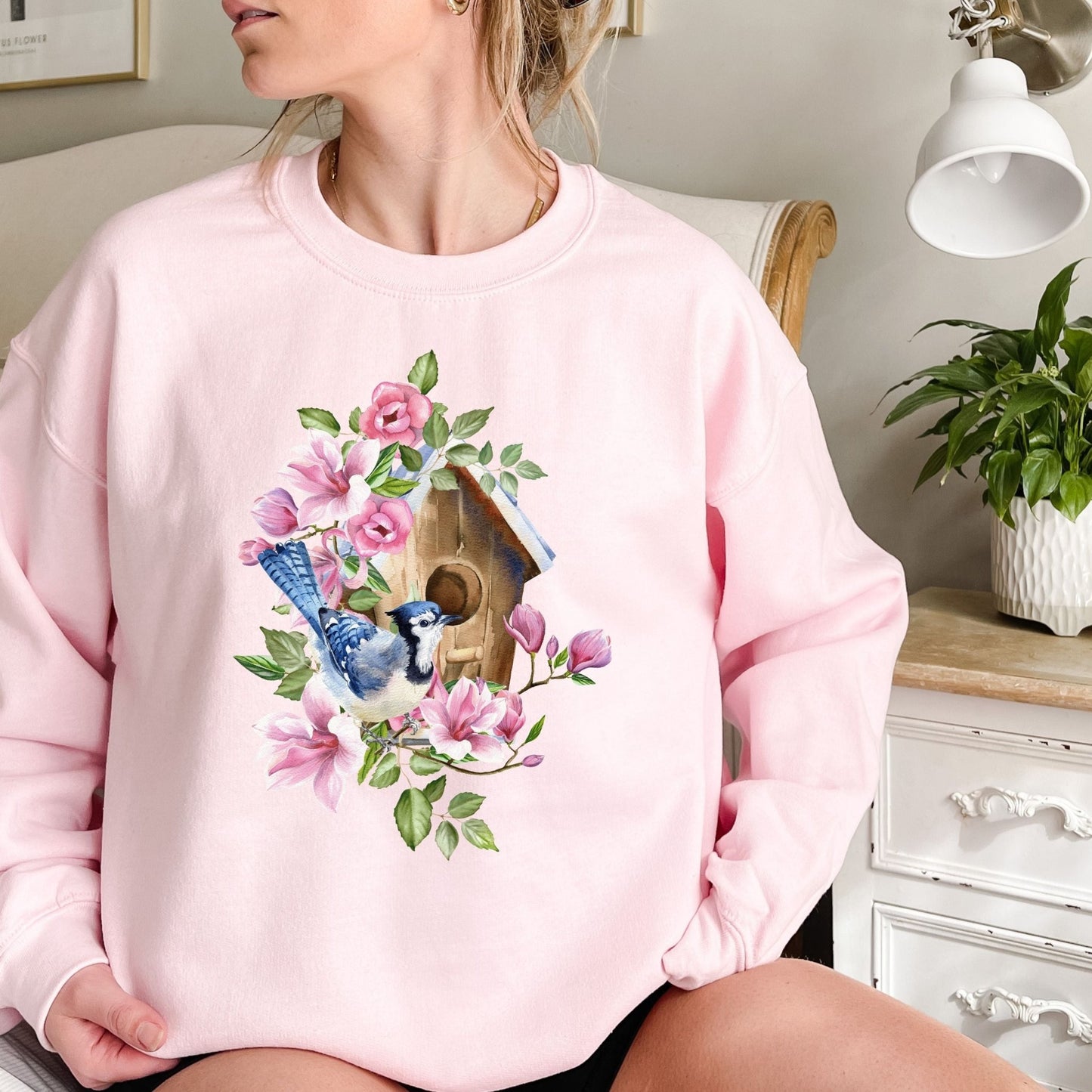Blue Jay Art Sweatshirt