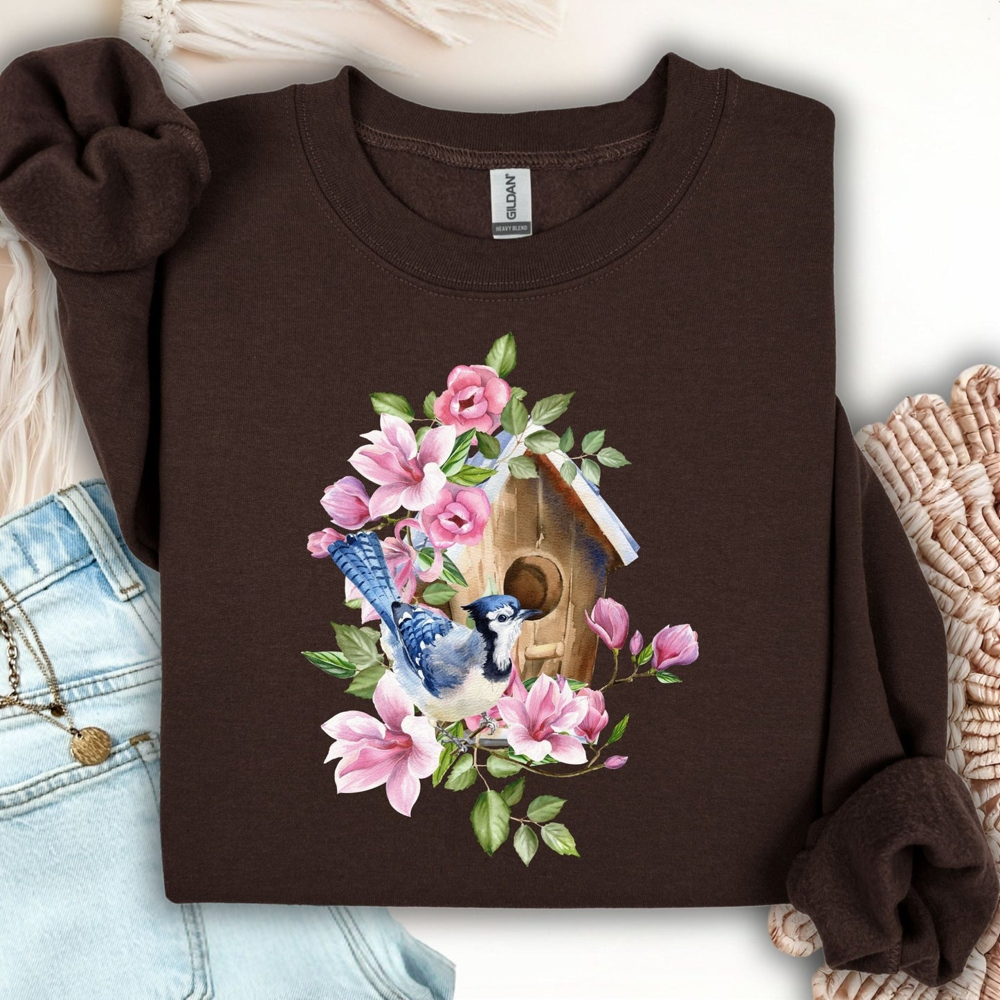 Blue Jay Art Sweatshirt