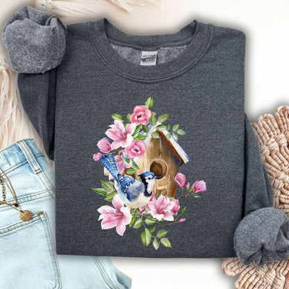 Blue Jay Art Sweatshirt