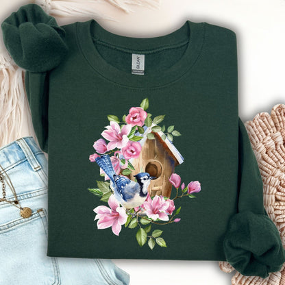 Blue Jay Art Sweatshirt