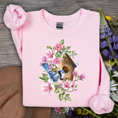 Blue Jay Art Sweatshirt