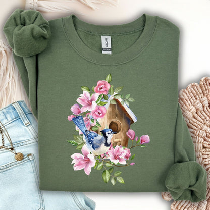 Blue Jay Art Sweatshirt