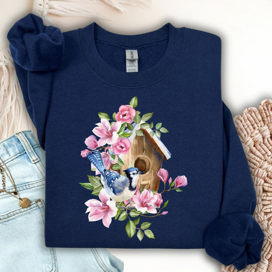 Blue Jay Art Sweatshirt