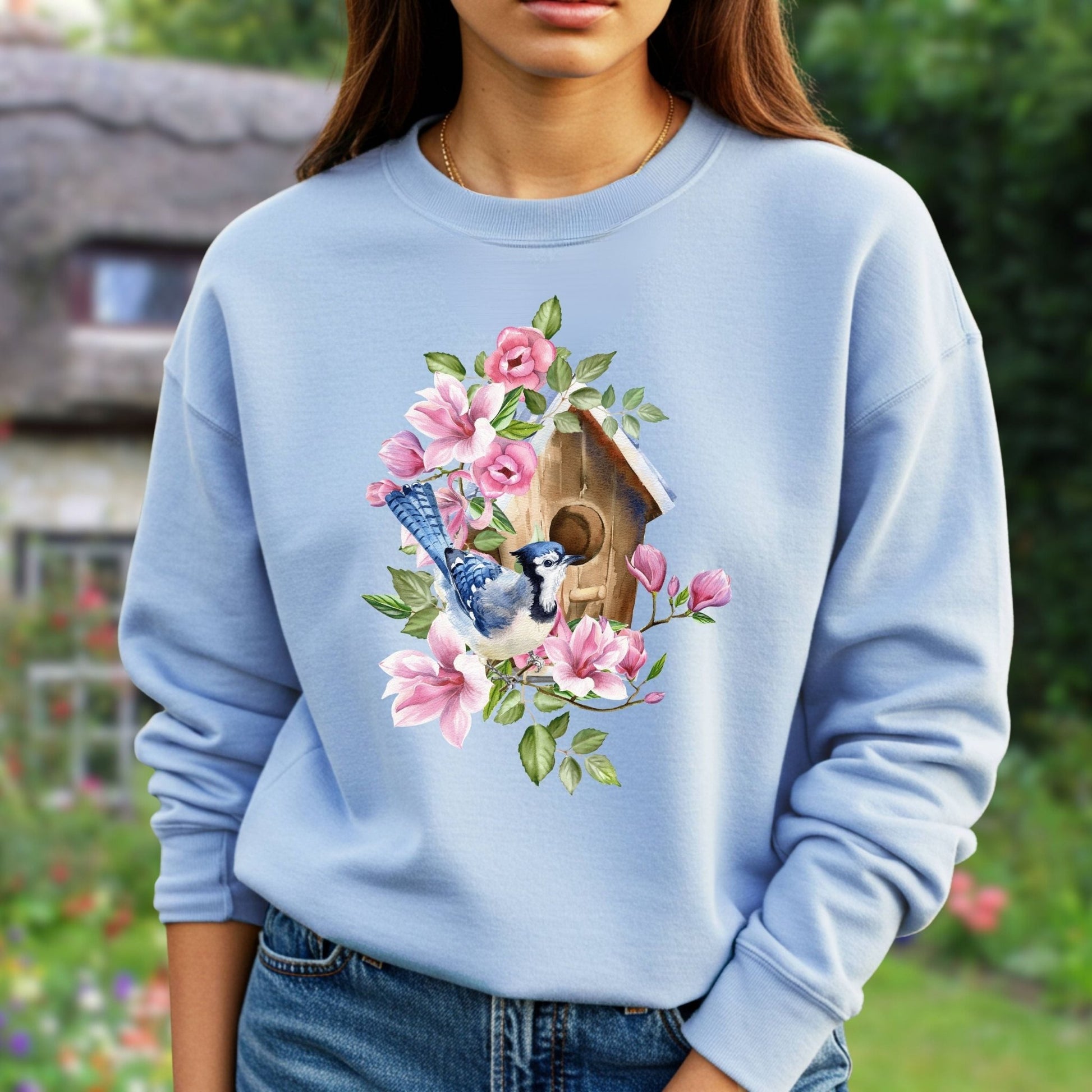 Blue Jay Art Sweatshirt