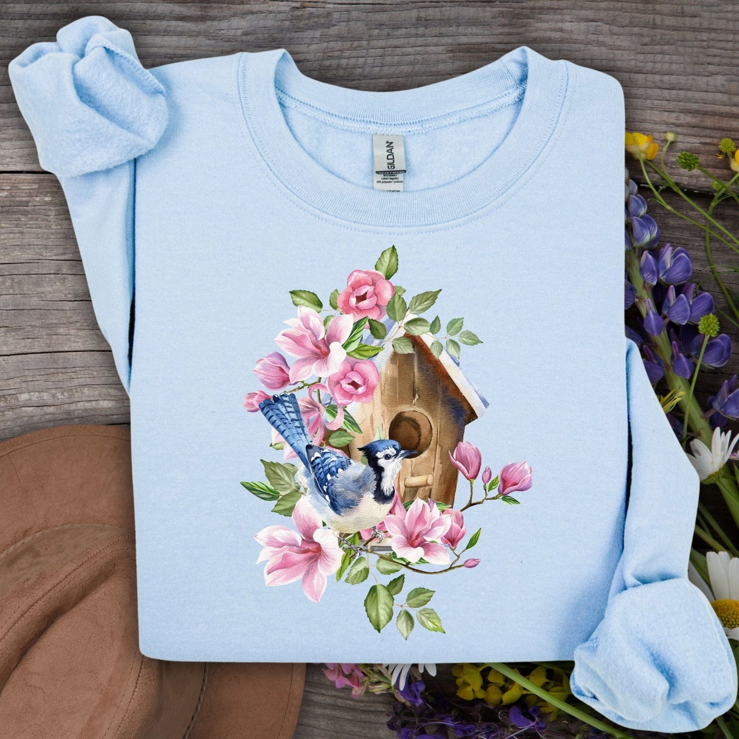 Blue Jay Art Sweatshirt