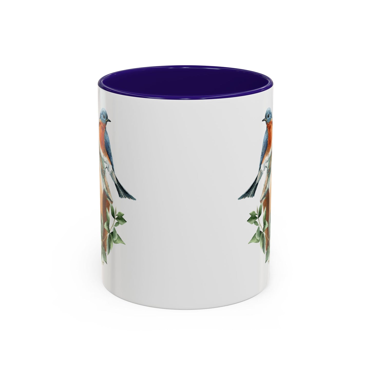 Bluebird Birdhouse Ceramic 11 & 15 oz. Mug