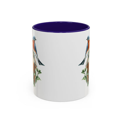 Bluebird Birdhouse Ceramic 11 & 15 oz. Mug