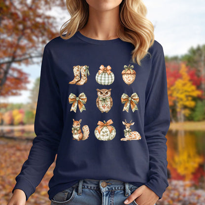 Boho Fall Favs Long Sleeve Tee