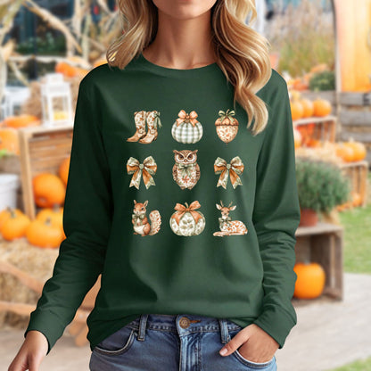 Boho Fall Favs Long Sleeve Tee